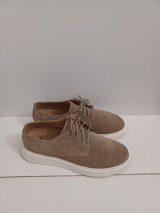 BOSS BULTON HYBIRD DERBY SHOES BEIGE MEN\'S SIZE 44 main image 4